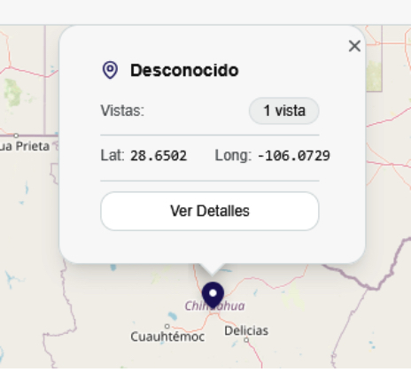 Preliminary location details